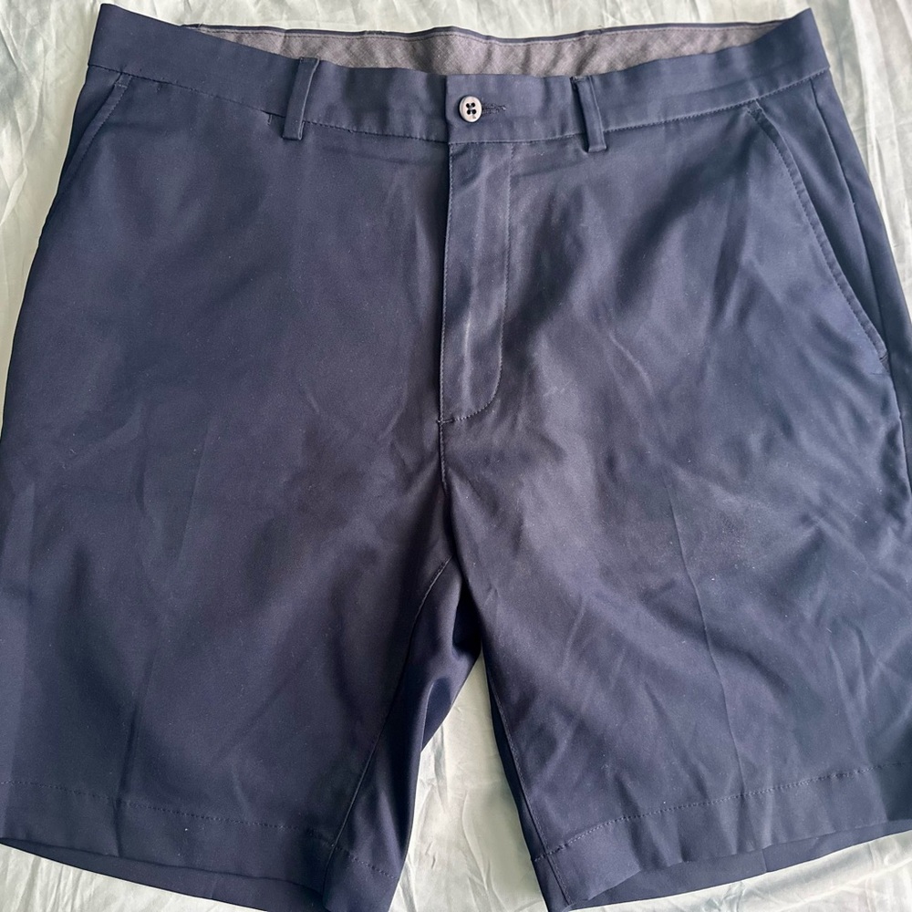 Daniel Cremieux Dark Blue Flat Front Shorts